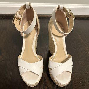 Vince Camuto White Maurita Espadrilles
